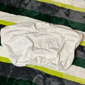 GREY LAB White Crop Top